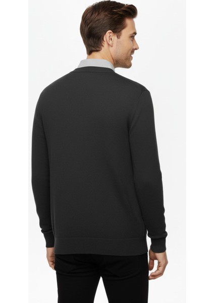 Erkek Spor Selanik Düğmeli Hırka Regular Kalıp BGL-ST04873 indirimleri