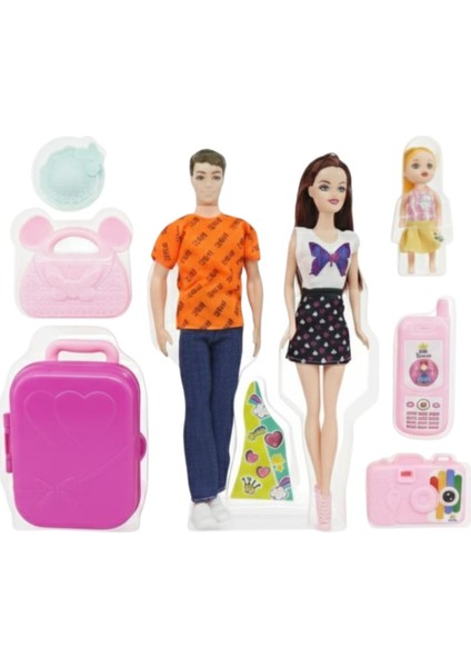 Anlily Aile Tatil Seti Cindy Doll - 02455 (Lisinya)