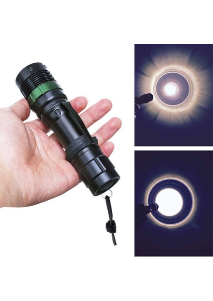 Zoomlu Oto Şarjlı El Feneri WT-012 - Lisinya indirimleri