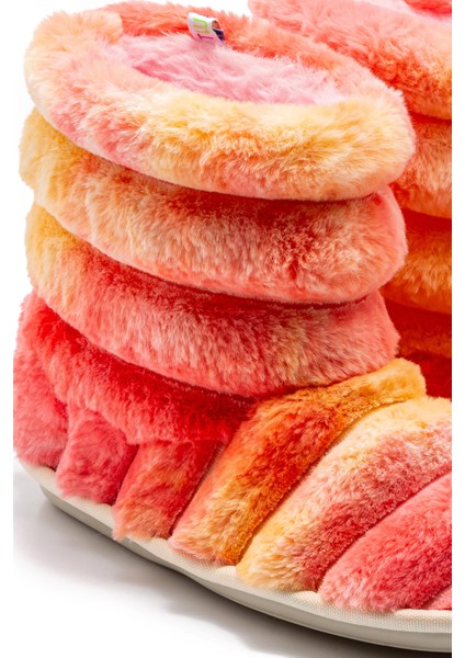 Rain Peluş Çocuk Ev Botu Sarı-Turuncu 30/35 fiyatları