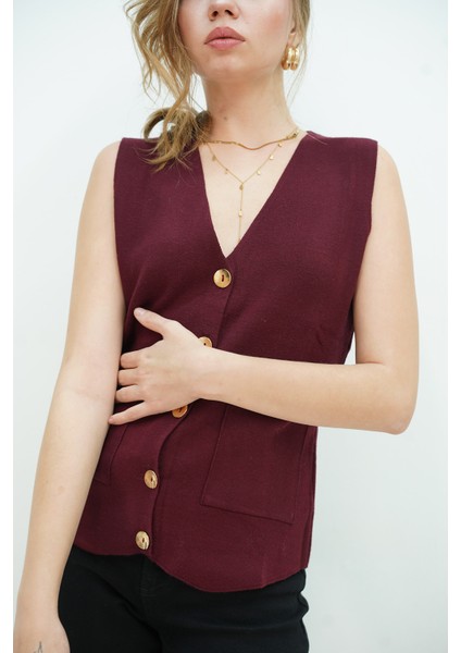 Cepli Triko Yelek modelleri