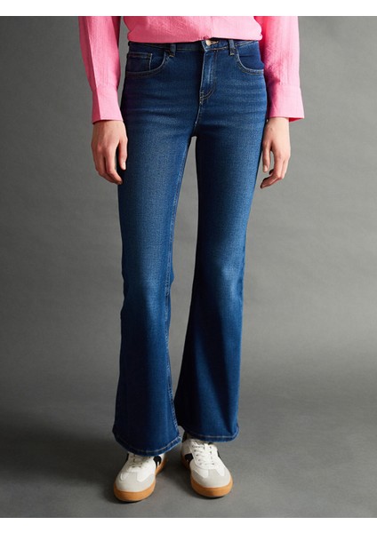 Yeni Sezon Mars Flare Kadın Jean Pantolon fiyatları