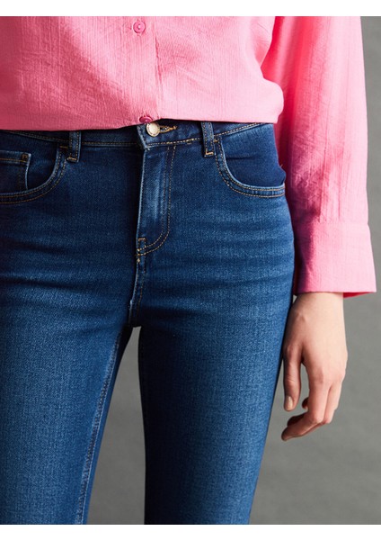 Yeni Sezon Mars Flare Kadın Jean Pantolon modelleri