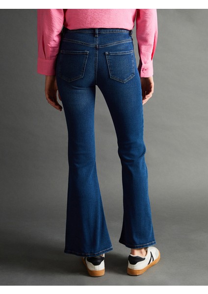 Yeni Sezon Mars Flare Kadın Jean Pantolon fırsatları