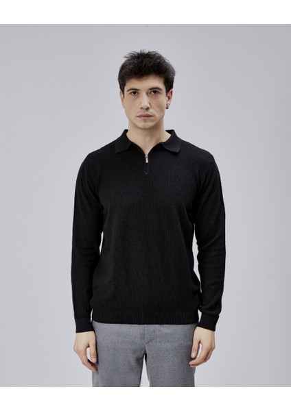 Erkek Triko Kazak 17271 Fermuarlı Polo fiyatları