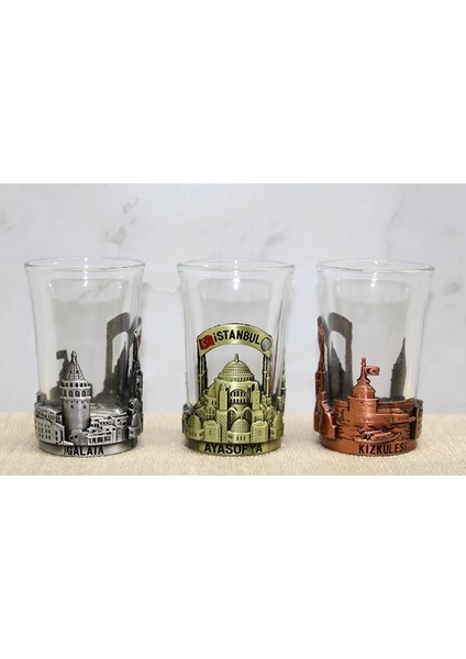 Istanbul Temalı Shot Bardak ALK4313 ( Lisinya )