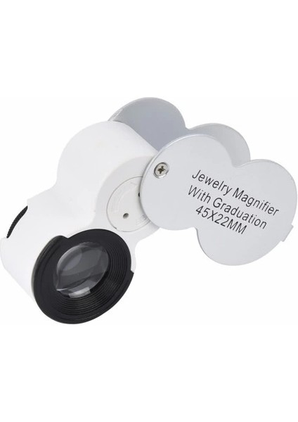 45X22 Ledli Para Algılama ve Mezuniyet Takı Değerleme Büyüteç