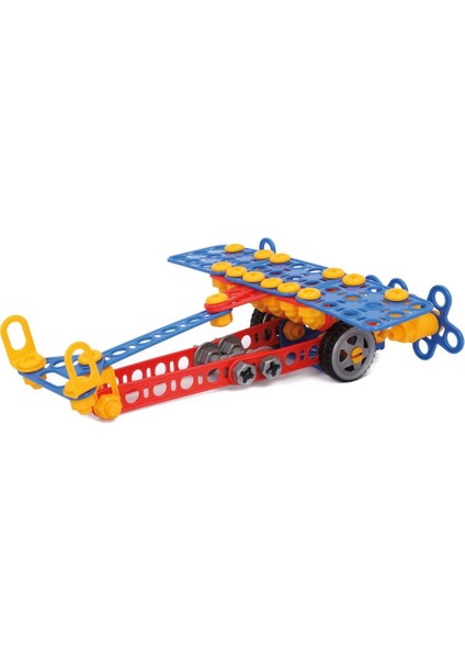 Polesie Mucit Tasarımcılar Uçak Seti 186 Parça - POL-83425 (Lisinya) fırsatları