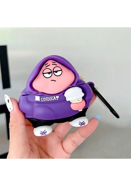 Pro 3. Nesil Uyumlu Hoodie Patrik Yıldız Figürlü Koruyucu Silikon Kulaklık Kılıfı fiyatları