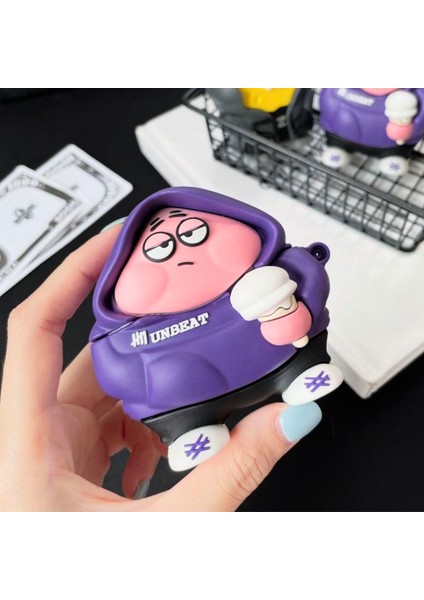 Pro 3. Nesil Uyumlu Hoodie Patrik Yıldız Figürlü Koruyucu Silikon Kulaklık Kılıfı modelleri