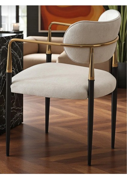 Metal Ayaklı Modern Yemek Sandalyesi fırsatları