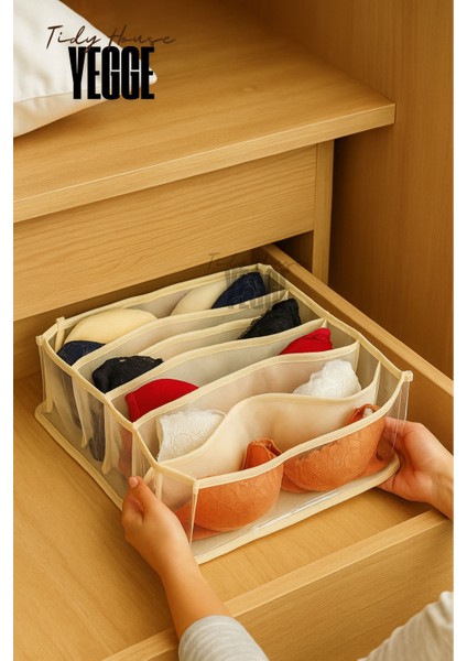 Şeffaf Sütyen Düzenleyici 36 x 32 x 12CM Dolap Içi Sütyen Organizer Çekmece Sütyen Düzenleyici fiyatları