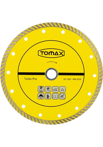 Turbo Elmas Mermer Granit Kesici 230X2,4X22 - Lisinya