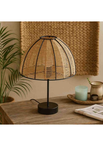 Solin Hasır Bohem Abajur