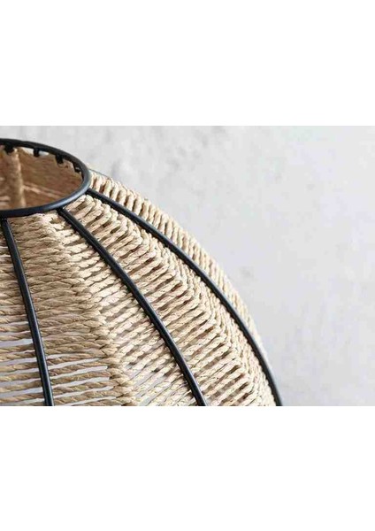 Solin Hasır Bohem Abajur modelleri