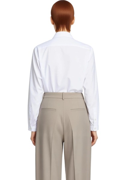 Kadın Oversize Dokuma Gömlek Dokulu Desenli Klasik Yaka Uzun Kol Rahat Kesim Şık Görünüm Spor indirimleri