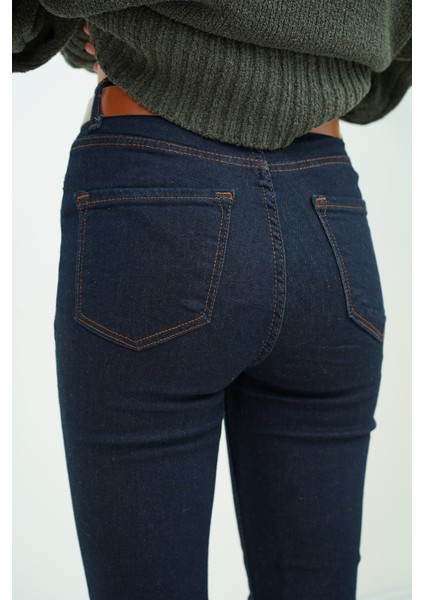 Rins Yıkama Kemerli Darpaça Pantolon modelleri