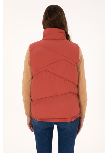 Kadın Gül Kurusu Yelek (Dokuma) 50308091-VR026 indirimleri