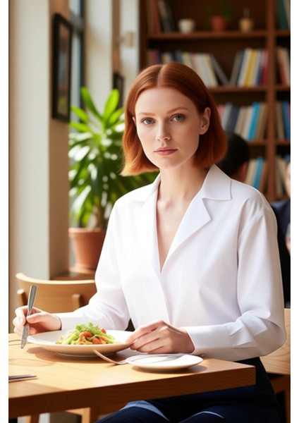 Kadın Oversize Kesim Gümüş Düğmeli Uzun Kollu Düz Gömlek Günlük ve Şık Kombinler Dayanıklı fiyatları