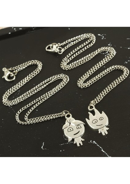 Kız Erkek Arkadaş Zincir Kolye (Çift Kolye)