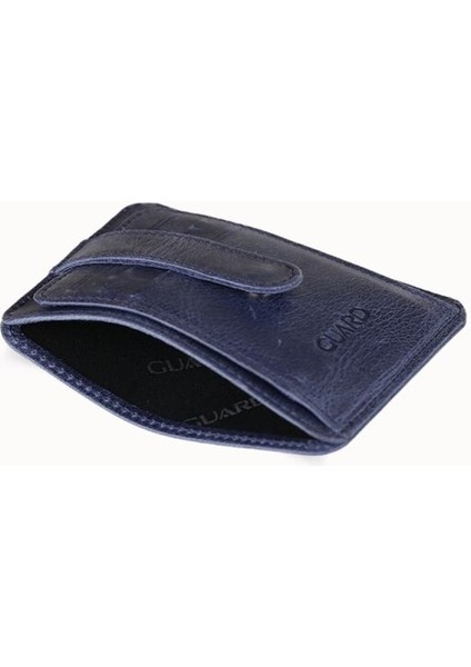 Guard Dikey Crazy Lacivert Deri Kartlık fırsatları