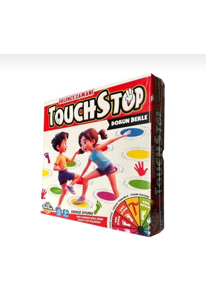Touch Stop V2 Denge Oyunu – El-Ayak Refleksi & Dikkat Oyunu (6+ Yaş)
