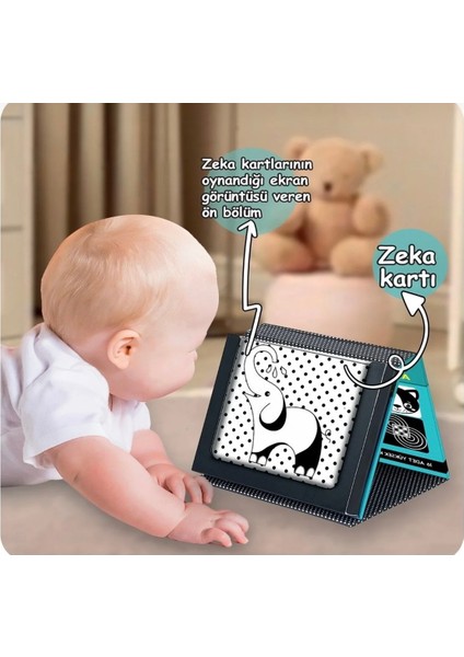 Tummy Time Aynalı Zeka Kartları-Eğitici Oyun modelleri