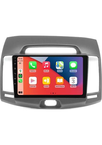 Maitec M-T-C 664 QLED Serisi Hyundai Elantra 2006-2010 6+64GB Multimedya Teyp