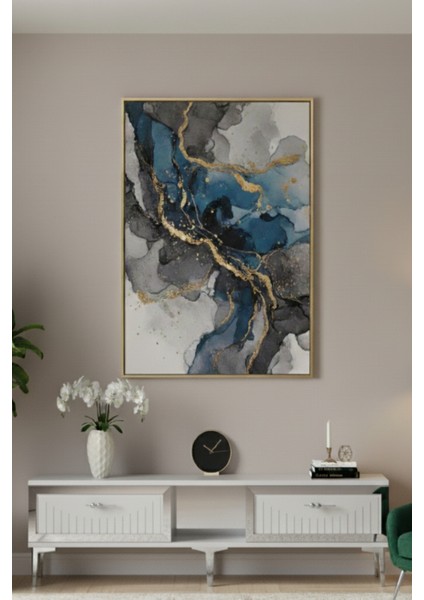 TSA1503BS - Tuna Tv Stand 150CM Beyaz-Gümüş