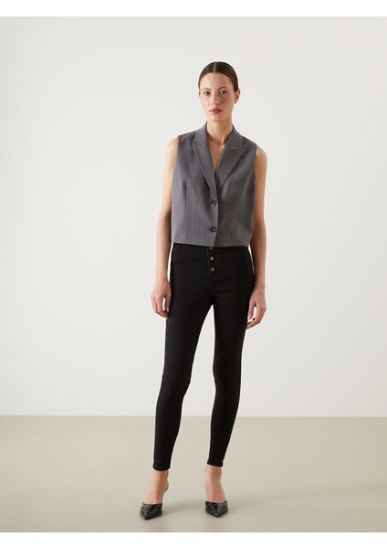 Yeni Sezon Jüpiter Süper Skinny Fit Kadın Jean Pantolon