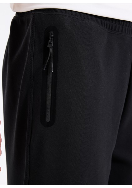 Relaxed Siyah Erkek Eşofman Altı 50542300_DUBROSI fırsatları