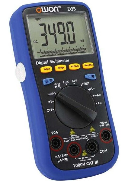 D35 El Tipi Multimetre 3 5/6 Digit modelleri