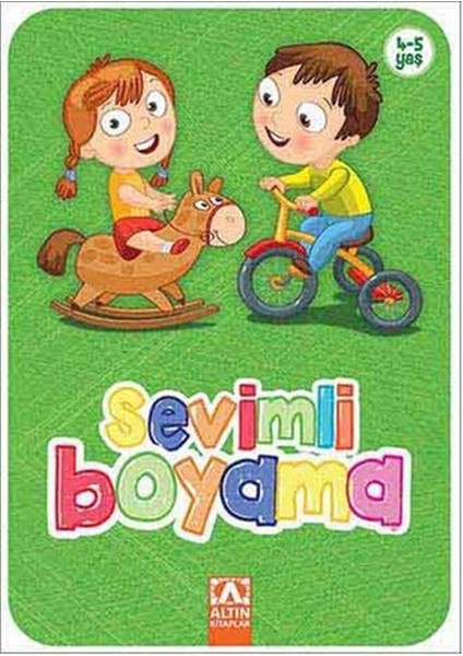 Sevimli Boyama - Yeşil