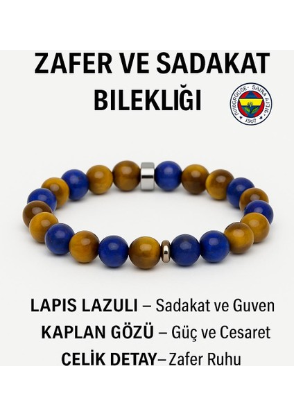 Orijinal Doğal Taş El Yapımı Enerji - Uyum - Denge Sağlayan Bileklik-75