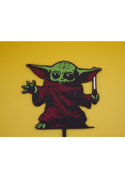 Baby Yoda Pasta Süsü fiyatları