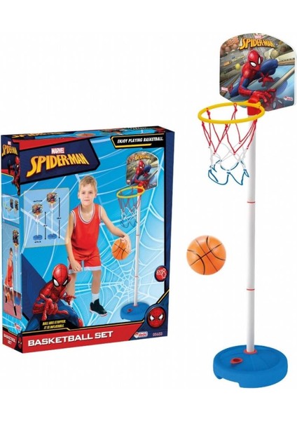 Dede Spiderman Küçük Ayaklı Basketbol Pota 03653