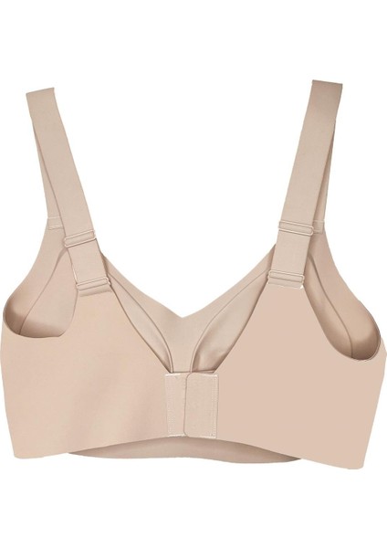 Kahverengi Lazer Kesim Dikişsiz Sütyen Kadın Hayalet Sütyen Ayarlanabilir Askılı Agraflı fiyatları