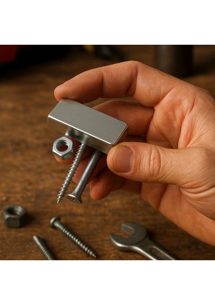 50 Adet 40X20X5MM Neodyum Magnet Güçlü N35 Mıknatıs Köşeli Nikel Kaplama ( Lisinya ) fırsatları