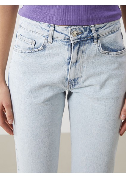 Yeni Sezon Straight Fit Kadın Jean Pantolon modelleri