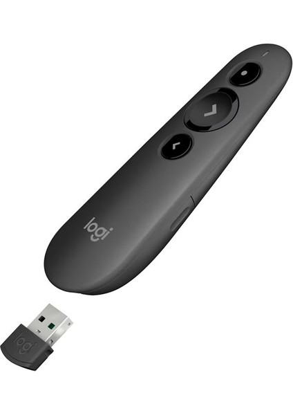 Logitech R500 Laser Sunum Kumandası, Kablosuz, 20M Menzil, Bluetooth ve USB Bağlantı, Mac ve Windows fırsatları