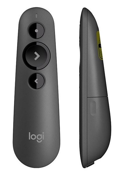 Logitech R500 Laser Sunum Kumandası, Kablosuz, 20M Menzil, Bluetooth ve USB Bağlantı, Mac ve Windows indirimleri