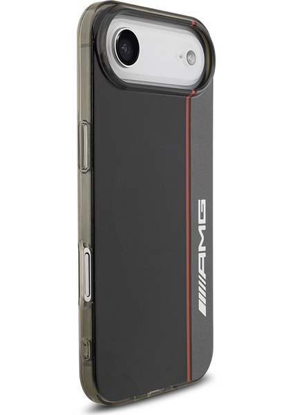 iPhone 17 Air Uyumlu Kılıf Amg Lisanslı M-Safeli Iml Baskı Logolu Çift Katman Bow Lines Kapak Siyah fırsatları