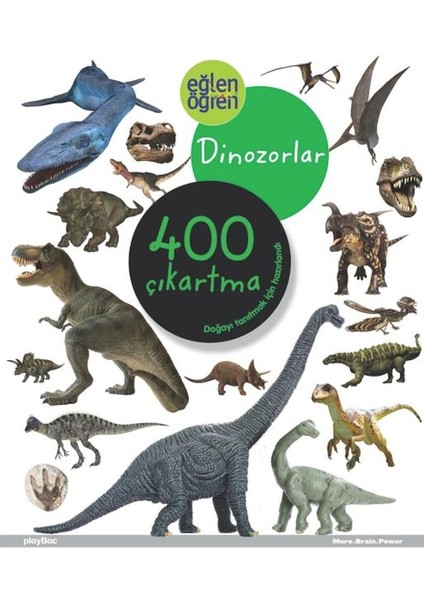 Eğlen Öğren Dinozorlar 400 Çıkartma