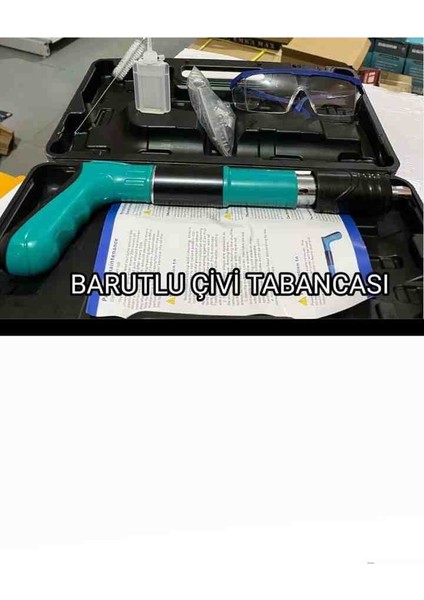 Barutlu Çivi Tabancası 100 Adet Çivi Hediyeli