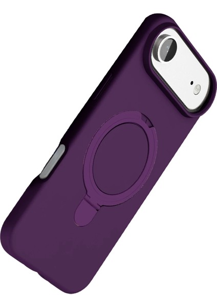 Yzlal Newface Apple Iphone 17 Air Regal Magsafe Standlı Kapak - Derin Mor fırsatları
