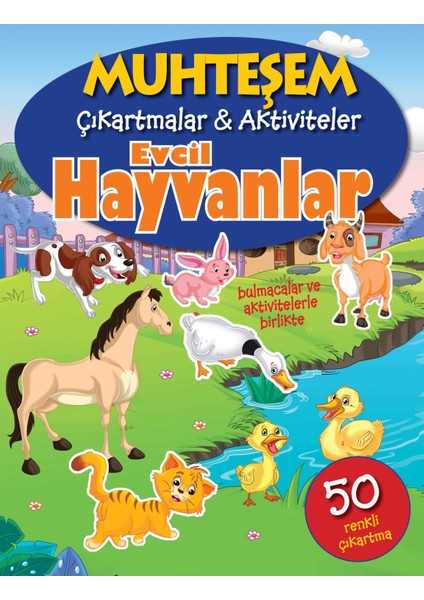 Muhteşem Çıkartmalar ve Aktiviteler - Evcil Hayvanlar
