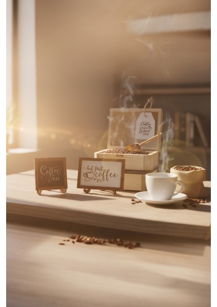 Kahve Köşesi Dekor Ürünleri,kahve Köşesi 3'lü Dekor Seti,kahve Köşesi Yazıları indirimleri