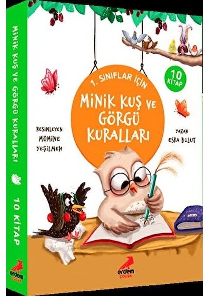 Minik Kuş ve Görgü Kuralları - 10 Kitap