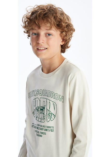 Yeni Sezon Bisiklet Yaka Erkek Çocuk Tişört