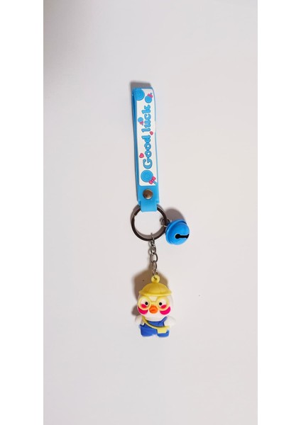 Anahtarlık Mavi Tulumlu Ördek